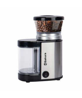SAKURA Кофемолка SA-6154S 150Вт 150гр жернов нерж
