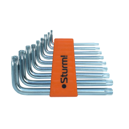 Sturm Набор ключей TORX, 9шт, T10-T50, CrV, 1045-04-9x9-TS