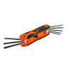 Набор ключей TORX, 8 шт, наконечник звезда, CrV Sturm! 1045-04-HS
