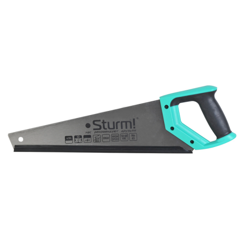 Ножовка по дереву, 400мм, 4TPI, 3D зуб, Sturm! 1060-52-400