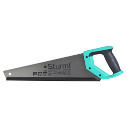 Sturm Ножовка по дереву, 450мм, 4TPI, 3D зуб, 1060-52-450