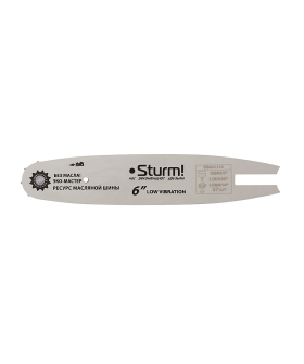 Sturm Пильная шина 6" паз 1,1 мм, 1/4", 37 зв  Для CSC1804 SB061114