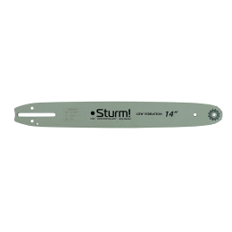 Sturm Пильная шина 14" Паз 1,3мм, 3/8", 52зв, хвостовик PO (OREGON K041/A041) SB1450380PO