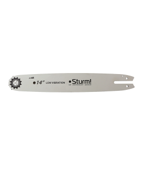 Sturm Пильная шина 14" Паз 1,3мм, 3/8", 50 зв, хвостовик St SB1450380St