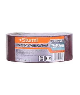 Sturm Шлифлента, 75x457мм, Р150, 10 шт, 9010-B75x457-150