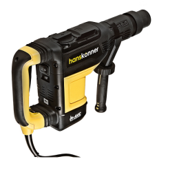 Hanskonner Перфоратор SDS-MAX PLATINUM, 1600Вт, 52мм, 2-15Дж, 150-305об/мин HRH1652M