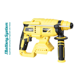 Hanskonner Перфоратор аккум б/щ HANSKONNER, 18В, 1BatterySystem, 2.2 Дж,3 реж,24мм, без АКБ и ЗУ HRH2022BL