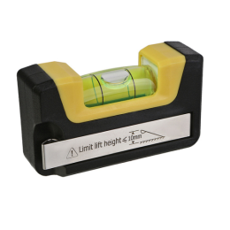 Hanskonner Уровень 65мм, 2 магнита, клипса, фрезерованный, 1 колба, точность 0.5мм/м, HK2015-06-065