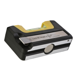 Hanskonner Уровень 65мм, 2 магнита, клипса, фрезерованный, 1 колба, точность 0.5мм/м, HK2015-06-065