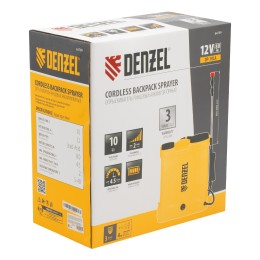 Denzel Опрыскиватель ранцевый аккумуляторный DP-10LA, 10 л, 12 В, 8 Ач 64799