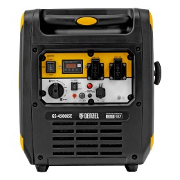 Denzel Генератор инверторный GS-4500iSE, 4,5 кВт, 230 В, закрытый корпус, электростартер 94714