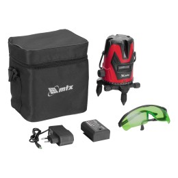 Matrix Лазерный уровень MFL GREEN, 30 м, зеленый луч, акк. Li 2400 mAh, сумка, резьба 5/8" 35015