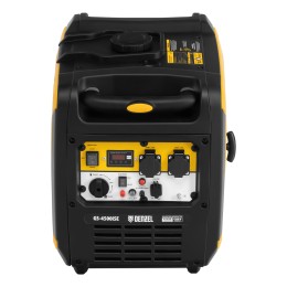 Denzel Генератор инверторный GS-4500iSE, 4,5 кВт, 230 В, закрытый корпус, электростартер 94714