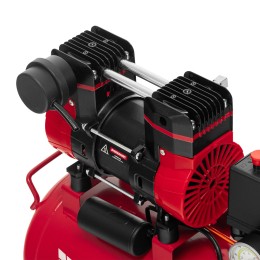 Matrix Компрессор безмасляный малошумный SPC 1500/24, 1500 Вт, ресивер 24 л, 260 л/мин 58139