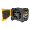 Генератор инверторный GS-4500iSE, 4,5 кВт, 230 В, закрытый корпус, электростартер Denzel 94714