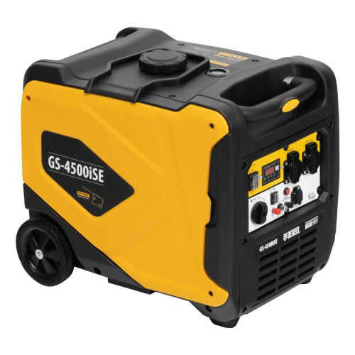 Генератор инверторный GS-4500iSE, 4,5 кВт, 230 В, закрытый корпус, электростартер Denzel 94714