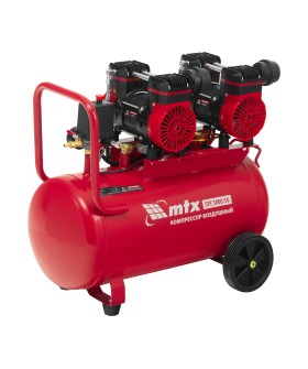 Matrix Компрессор безмасляный малошумный SPC 3000/50, 3000 Вт, ресивер 50 л, 520 л/мин 58140 Matrix Компрессор безмасляный малошумный SPC 3000/50, 3000 Вт, ресивер 50 л, 520 л/мин 58140