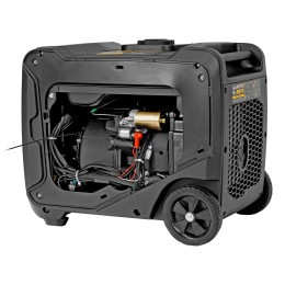 Denzel Генератор инверторный GS-4500iSE, 4,5 кВт, 230 В, закрытый корпус, электростартер 94714