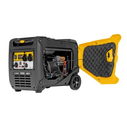 Denzel Генератор инверторный GS-4500iSE, 4,5 кВт, 230 В, закрытый корпус, электростартер 94714