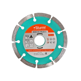 Sturm Алмазный диск, сухая резка, сегментный 115мм 9020-04-115x22-C