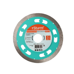 Sturm Алмазный диск 125x22,23 Ультратонкий 1,1 мм, ЭКСПЕРТ по кафелю, 9020-04-125x22-SST