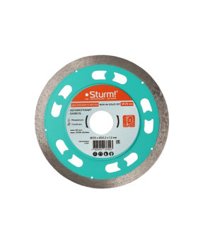 Sturm Алмазный диск 125x22,23 Ультратонкий 1,1 мм, ЭКСПЕРТ по кафелю, 9020-04-125x22-SST