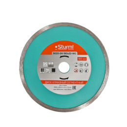 Sturm Алмазный диск, влажная резка, непрерывный 180мм 9020-04-180x22-WC