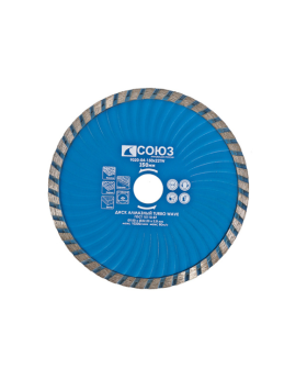 Союз Алмазный диск TURBO WAVE, эффективное охлаждение корпуса, 150х22,2, 9020-04-150x22TW