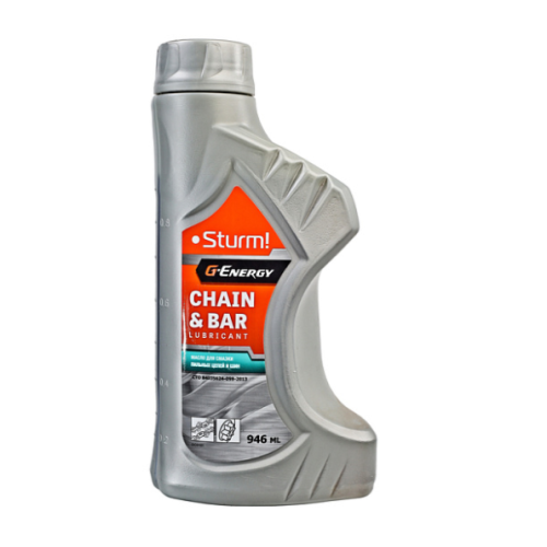 Масло для пильных цепей G-Energy UNIVERSAL CHAIN&BAR LUBRICANT, 0.946 л, Sturm! OC0101