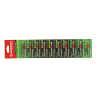 Биты t15x50мм, Torx Tamper, сталь S2, 10шт ЛЕНТА, БОЕКОМПЛЕКТ BT15-50-10L
