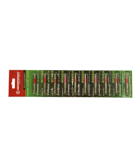 БОЕКОМПЛЕКТ Биты t20x50мм, Torx Tamper, сталь S2, 10шт ЛЕНТА, BT20-50-10L