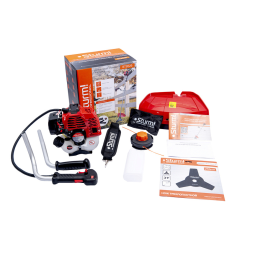 Sturm Бензотриммер 26 см3, 0,85 кВт/1,16 лс, диск/леска/эрг.рук/ред в сборе BT9526