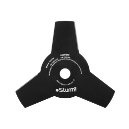Sturm Нож ТРЕХЛЕПЕСТКОВЫЙ для триммера, 255mm*1,4 BT8942D-998