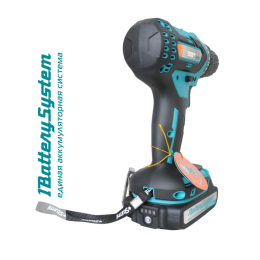 Sturm Дрель аккумуляторная 18В, 1BatterySystem, 27Нм, 2x1.5Ач, кейс CD18L