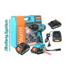 Винтоверт ударн б/щ Sturm!, 18В, 1BatterySystem, 260Нм, 1/4", 2скор, 2x2Ач, кейс CD300H