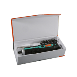 Sturm Отвертка аккумуляторная 3,7В,USB-C,подсветка,индикат напр,набор бит,без ЗУ CD3404U2