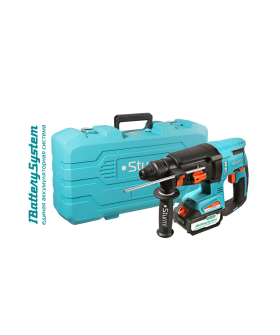 Sturm Перфоратор аккум б/щ 18В, 1BatterySystem, 3.2Дж, 3+1реж, 1x4.0Ач ,ЗУ, кейс CRH1832BLC