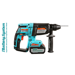 Sturm Перфоратор аккум б/щ 18В, 1BatterySystem, 3.2Дж, 3+1реж, 1x4.0Ач ,ЗУ, кейс CRH1832BLC