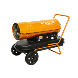 Sturm Дизельная тепловая пушка 20кВт, 430 м3/час, потребл 1.48л/ч, бак 19л, колеса DKH20