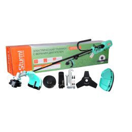 Sturm Электротриммер 1600 Вт, метал. вал, D-образная рукоятка, верх. двиг, нож/леска GT1600D