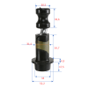 Винт рабочий в сборе со втулкой для WP9705DWI Sturm! WP9705DWI-SCREW
