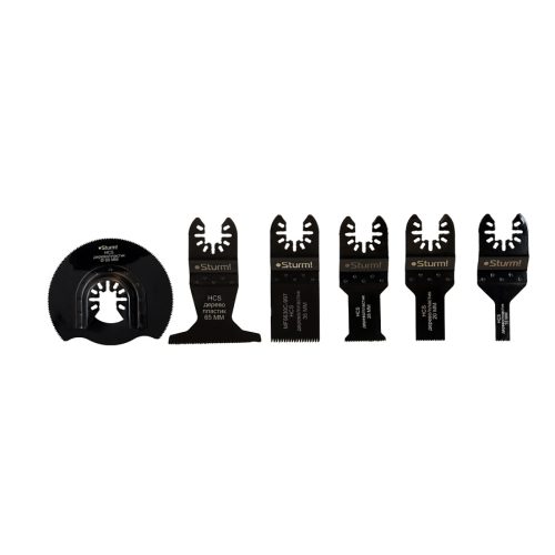 Набор насадок для МФИ, 6 шт, по дереву, Sturm! MF5630C-SET-W1