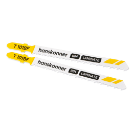 Hanskonner Пилки для лобзика по ламинату 2шт, T101BF (дер,пласт.,фибер.3-30мм) H02-101BF