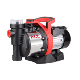 P.I.T. Насос садовый POG1100-P (1100Вт, напор 45м,, произв-ть 63л/мин,удар. пласт)