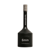 Коронка алмазная для УШМ, TilePro, 6 мм, вакуумн. спекание алмазов, Hanskonner H1055-10-06