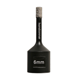 Hanskonner Коронка алмазная для УШМ, TilePro, 6 мм, вакуумн. спекание алмазов H1055-10-06