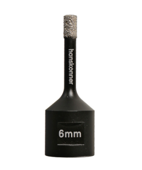 Hanskonner Коронка алмазная для УШМ, TilePro, 6 мм, вакуумн. спекание алмазов H1055-10-06