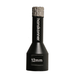 Hanskonner Коронка алмазная для УШМ, tilepro, 12 мм, вакуумн. Спекание алмазов, H1055-10-12