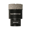 Коронка алмазная для УШМ, tilepro, 40 мм, вакуумн. Спекание алмазов, Hanskonner H1055-10-40