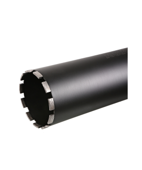 Hanskonner Коронка алмазная LASER по железобетону 132 мм, 1 1/4" , L=450мм, H1055-11-132